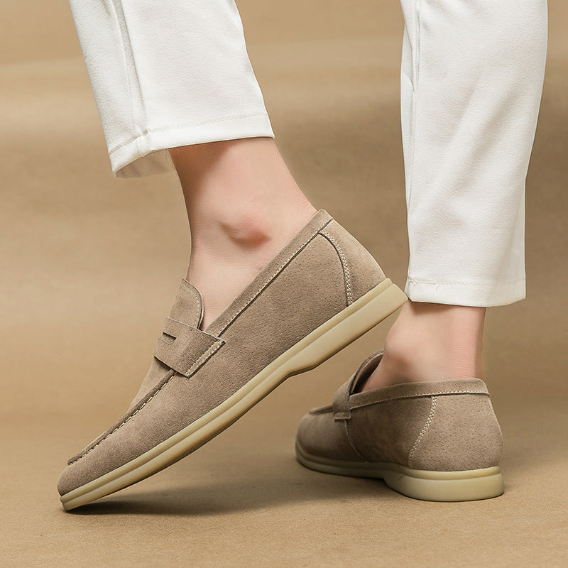 Mężczyzna | Loafersy Vintage | Model Wsuwany | Regular Fit | Podeszwa Antypoślizgowa