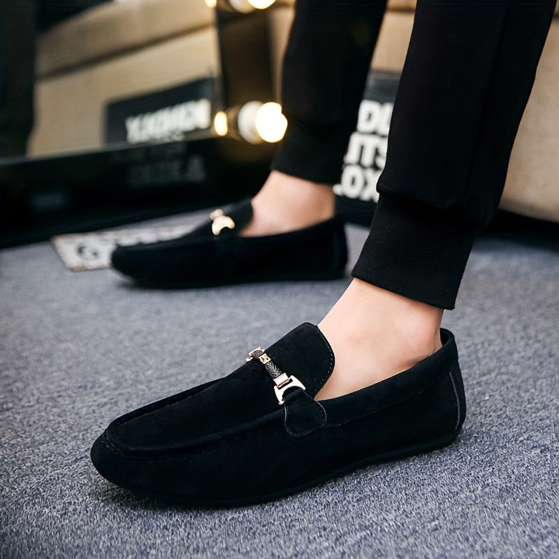 Mężczyzna | Mokasyny Slip-On | Skóra Syntetyczna | Casual i Biznes | Wygodne