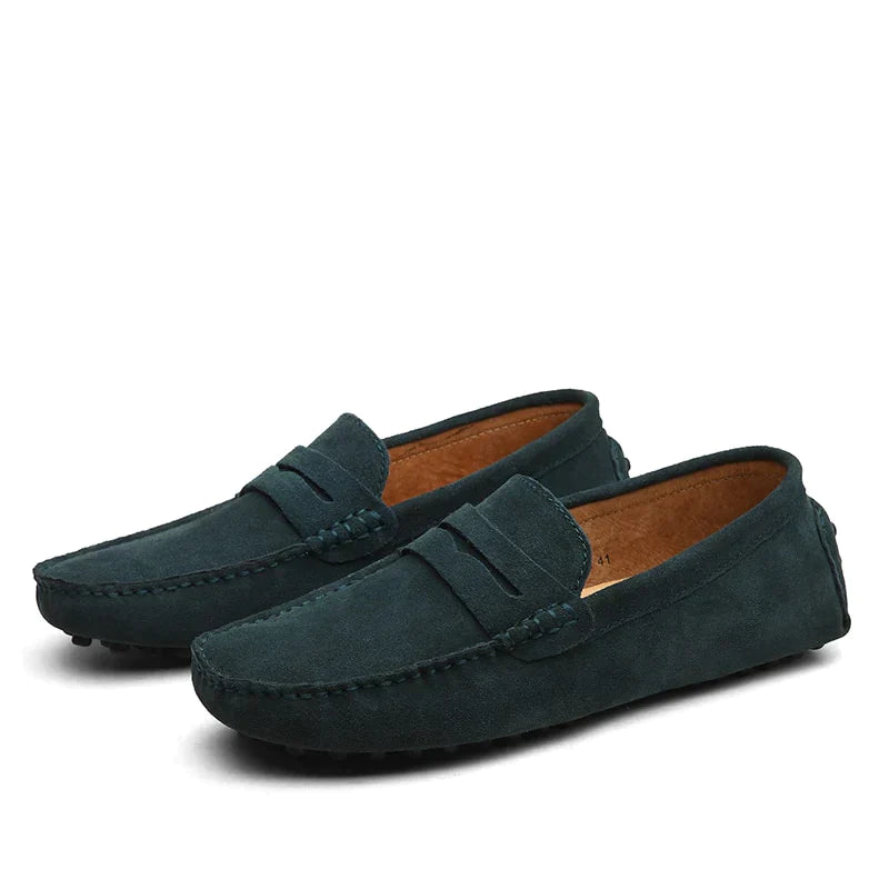 Loafersy Męskie | Buty Slip-On | Podeszwa Antypoślizgowa | Płaska Podeszwa | Casual Półformalne