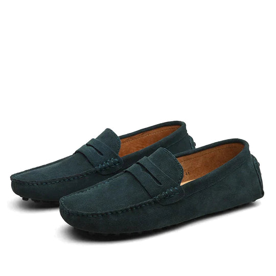 Loafersy Męskie | Buty Slip-On | Podeszwa Antypoślizgowa | Płaska Podeszwa | Casual Półformalne