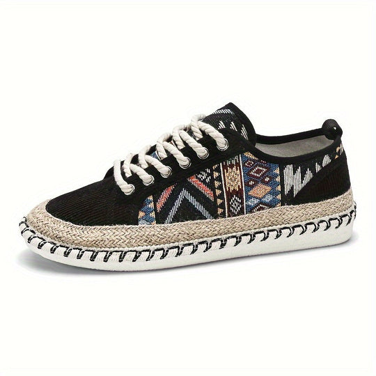 Sneakersy Heren Espadrille | Styl Bohemyjski | Oddychające & Vintage Look