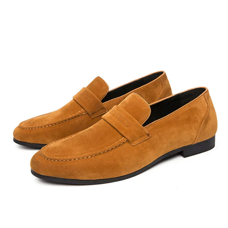 Mężczyzna | Loafersy Wsuwane | Sztuczny Zamsz | Miękkie | Całoroczne