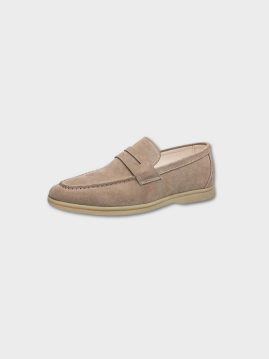 Mężczyzna | Loafersy Vintage | Model Wsuwany | Regular Fit | Podeszwa Antypoślizgowa