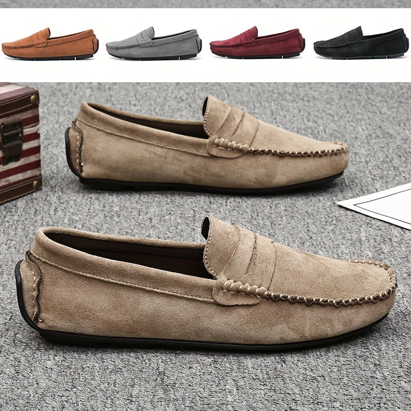 Mężczyzna | Mokasyny Slip-On | Lekkie i Wygodne | Antypoślizgowe | Casual