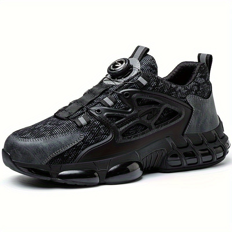 Buty robocze męskie | Stalowy nos i ochrona przed przebiciem | Oddychające i antypoślizgowe