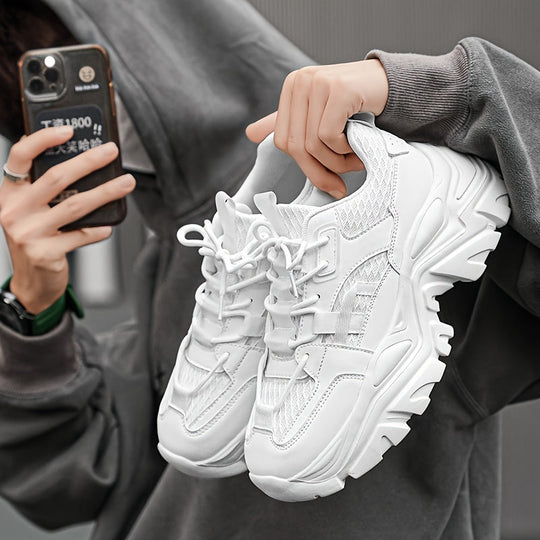 Męskie Sneakersy | Gruba Podeszwa & Modny Design | Luksusowe & Wygodne