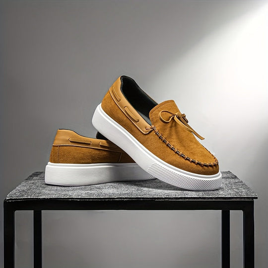 Męskie Loafersy | Slip-On | Minimalistyczne | Lekkie | Casual