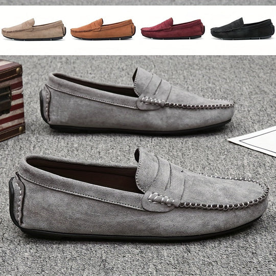 Mężczyzna | Mokasyny Slip-On | Lekkie i Wygodne | Antypoślizgowe | Casual