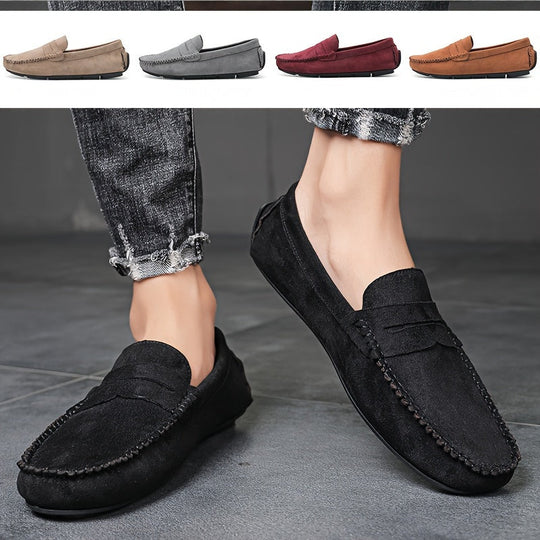 Mężczyzna | Mokasyny Slip-On | Lekkie i Wygodne | Antypoślizgowe | Casual