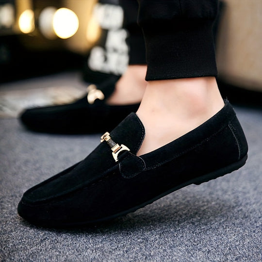 Mężczyzna | Mokasyny Slip-On | Skóra Syntetyczna | Casual i Biznes | Wygodne