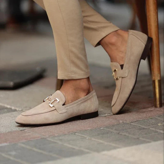 Mężczyzna | Skórzane Mokasyny | Styl Casual | Oddychające | Lekka Konstrukcja