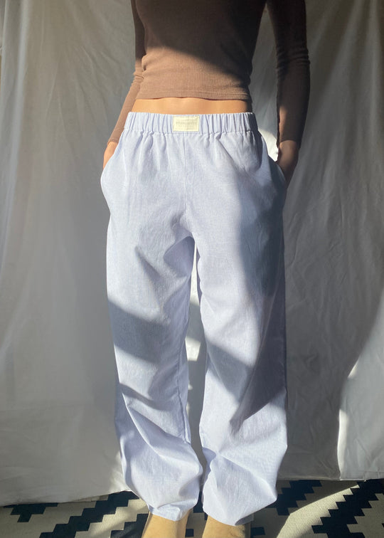 Stylowe Spodnie Loungewear z Miękkiego Materiału na Lato – Damskie