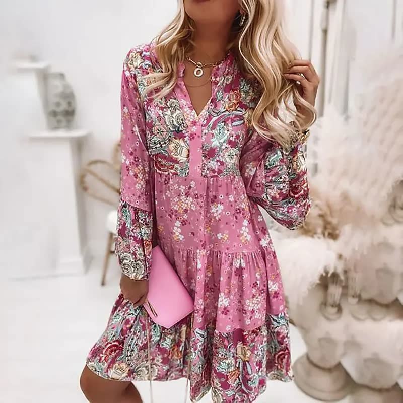 Luna - Unikalna Sukienka Boho dla Kobiet