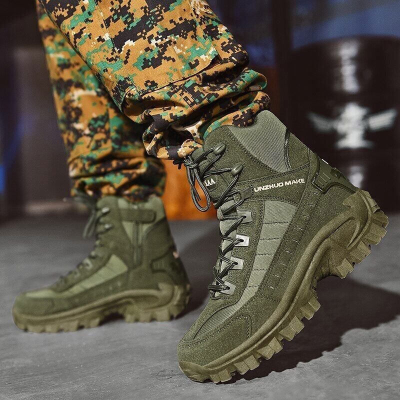 Fajne wojskowe zimowe buty