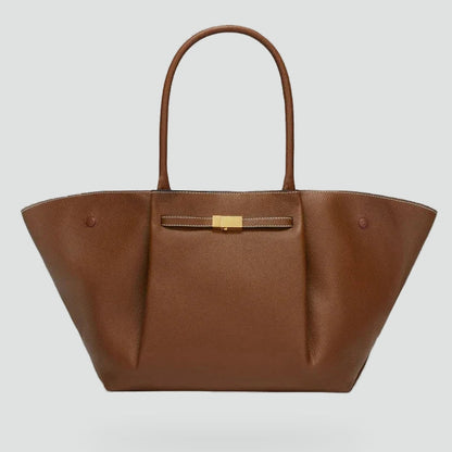 Torba shopper damska | oversized, magnetyczne zapięcie