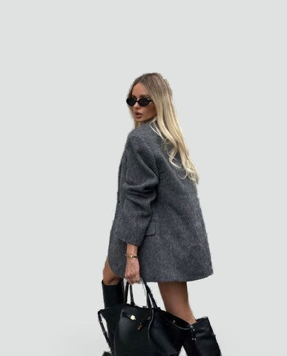 Torba shopper damska | oversized, magnetyczne zapięcie