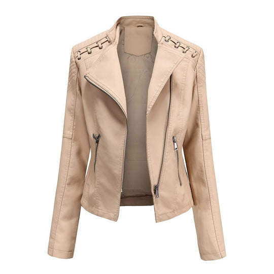 Mężczyźni | Zale Kurtka Skórzana Washed-Look | Styl Casual | PU Skóra