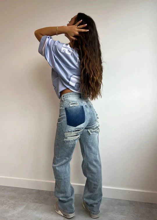 Charlotte | Eleganckie Jeansy z Wysokim Stanem dla Kobiet