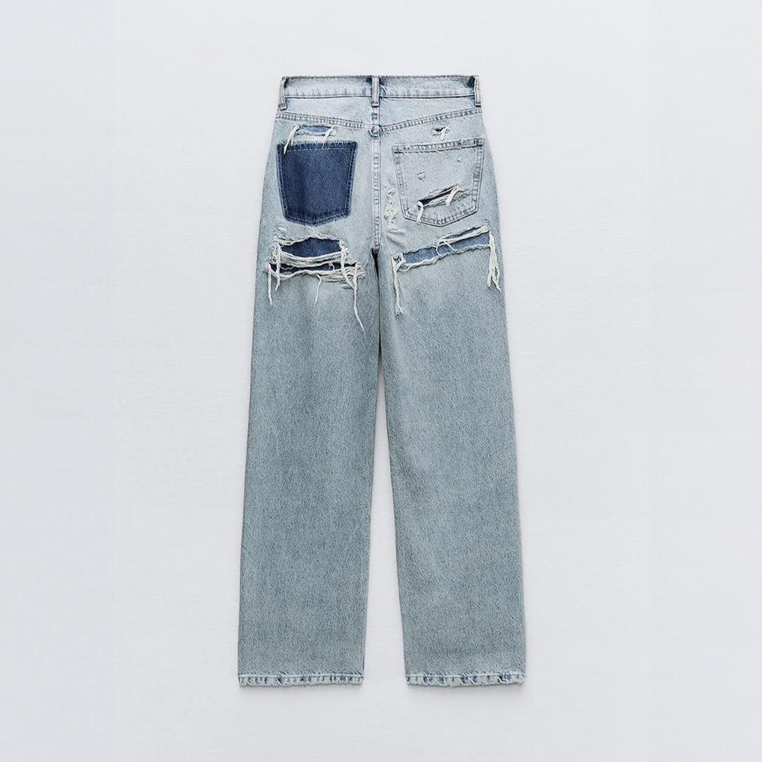 Charlotte | Eleganckie Jeansy z Wysokim Stanem dla Kobiet