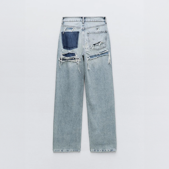 Charlotte | Eleganckie Jeansy z Wysokim Stanem dla Kobiet