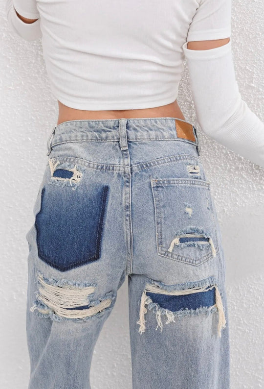 Charlotte | Eleganckie Jeansy z Wysokim Stanem dla Kobiet