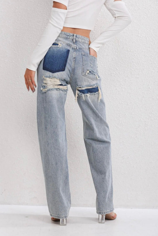 Charlotte | Eleganckie Jeansy z Wysokim Stanem dla Kobiet