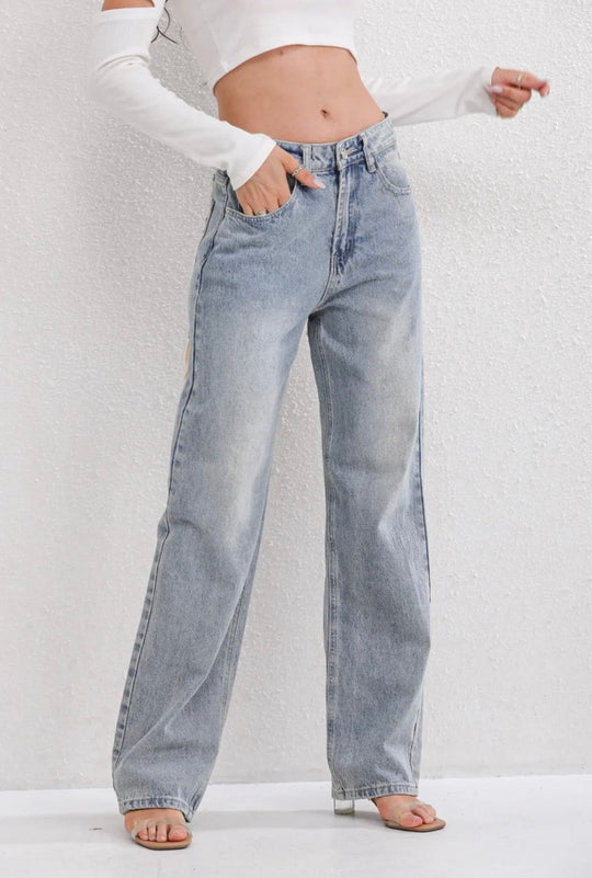 Charlotte | Eleganckie Jeansy z Wysokim Stanem dla Kobiet