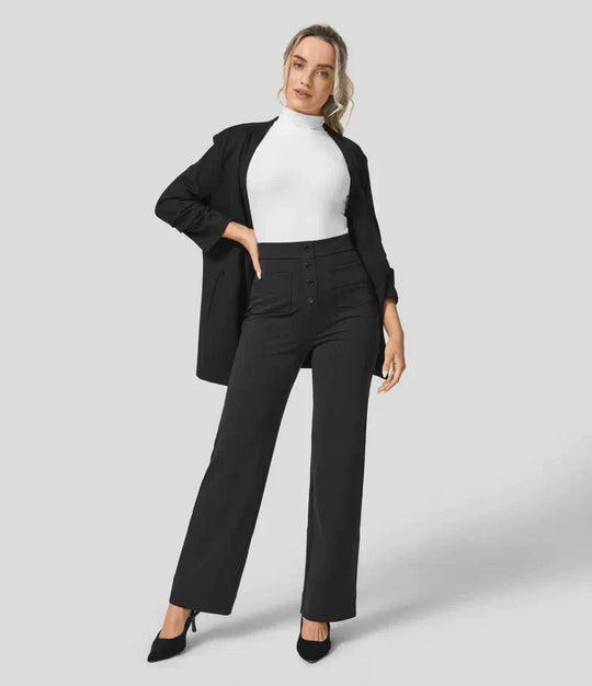 Eva | Eleganckie Elastyczne Spodnie Damskie